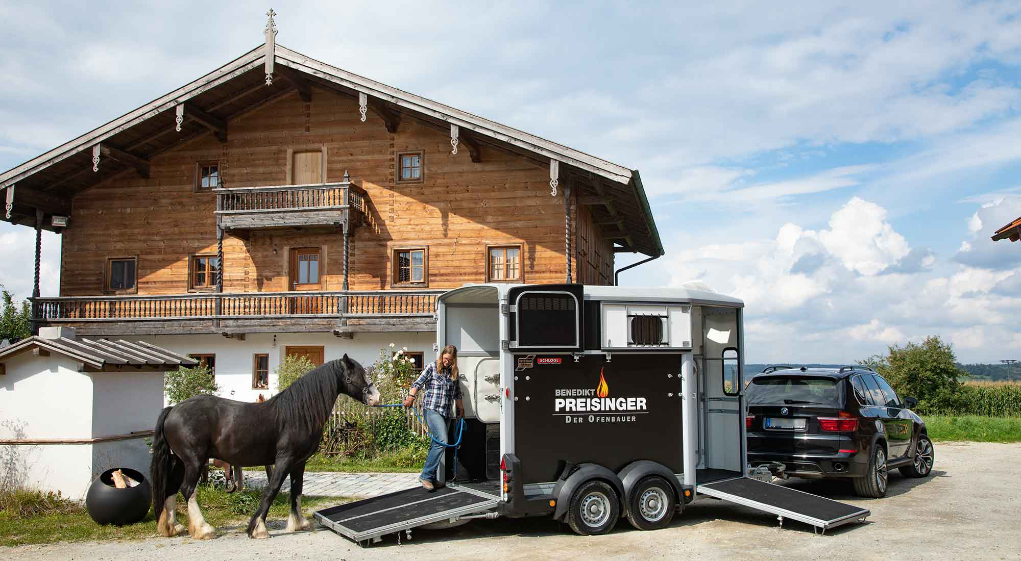 Pferdeanhänger von Schlögl Fahrzeugbau in Pfarrkirchen
