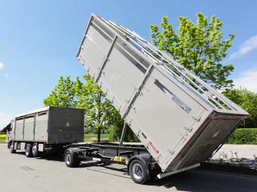 Viehanhänger für Lkw