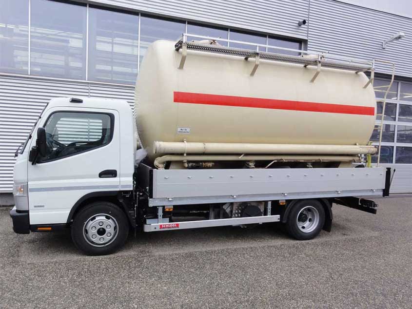 Pritschenwagen mit Aufbau für Lebensmittel Pritschenwagen mit Aufbau für Lebensmittel