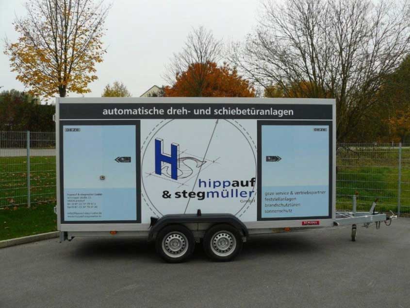 Kofferanhängern Tandem