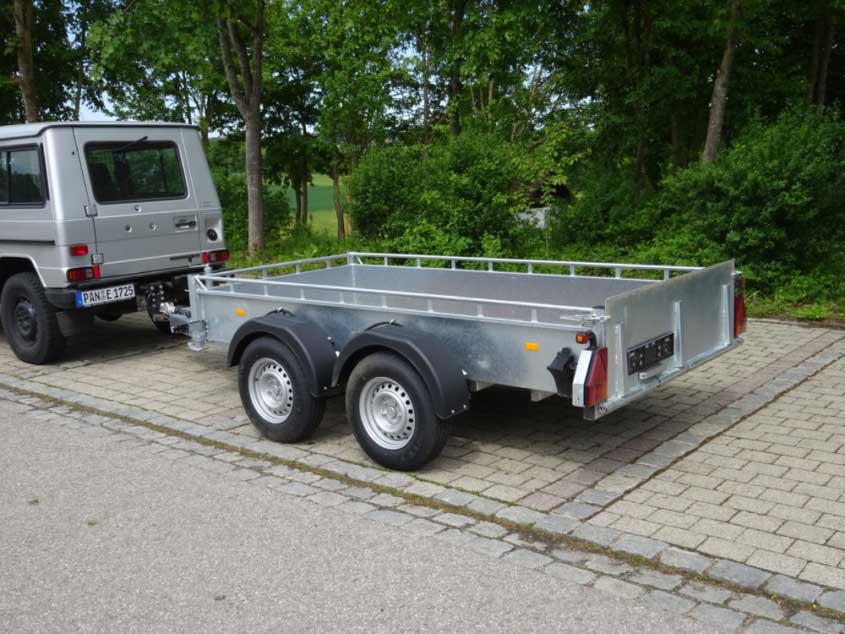 Senkliftanhaenger Tandem Senklifter