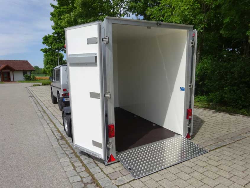 Senkliftanhaenger Tandem Senklifter