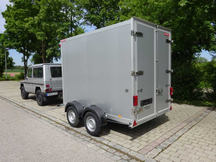 Senkliftanhaenger Tandem Senklifter