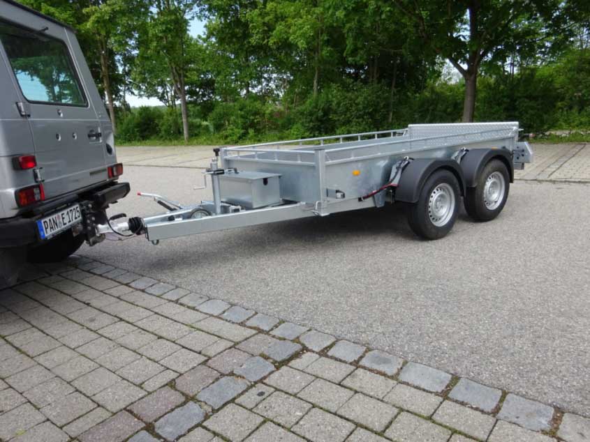 Senkliftanhaenger Tandem Senklifter