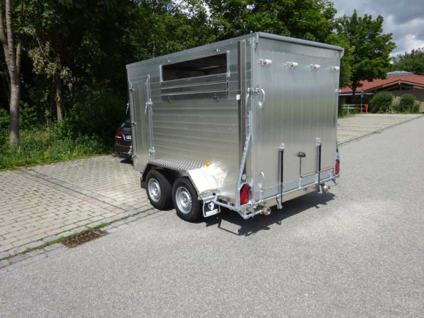 Mobile Schlachtanlage, Schlachtanhaenger Mobile Schlachtanlage, Schlachtanhaenger